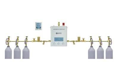 上海捷锐GENTEC 5500D系列数显式自动切换气体汇流排 美国捷锐